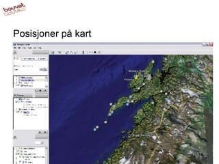 Posisjoner på kart 