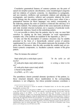 Sentence Using Viz The three level approach to syntax | DOC