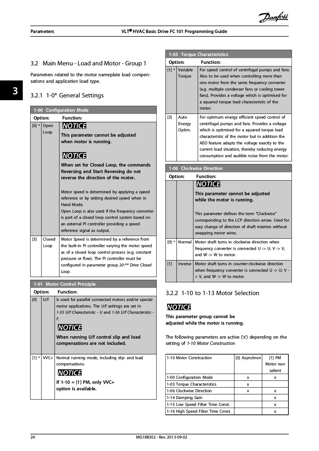 Danfoss vlt fc 101 programming guide?