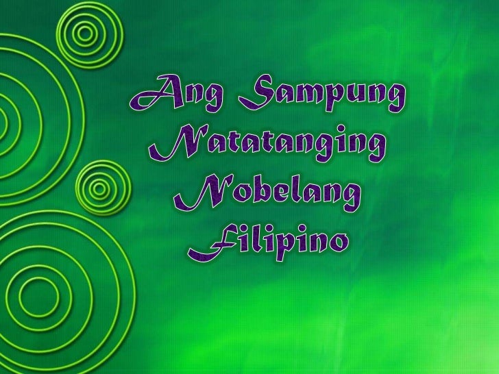 Ang Sampung Natatanging Nobelang Filipino