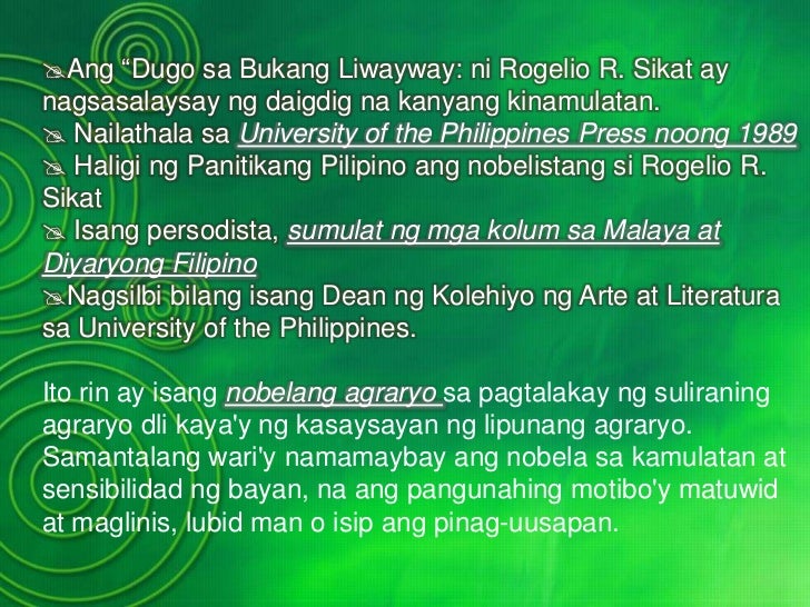 Ang Sampung Natatanging Nobelang Filipino