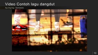 Video Contoh lagu dangdut
 