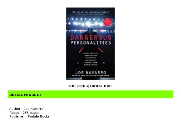 PREMIUM Dangerous Personalities An FBI Profiler Shows You How To 