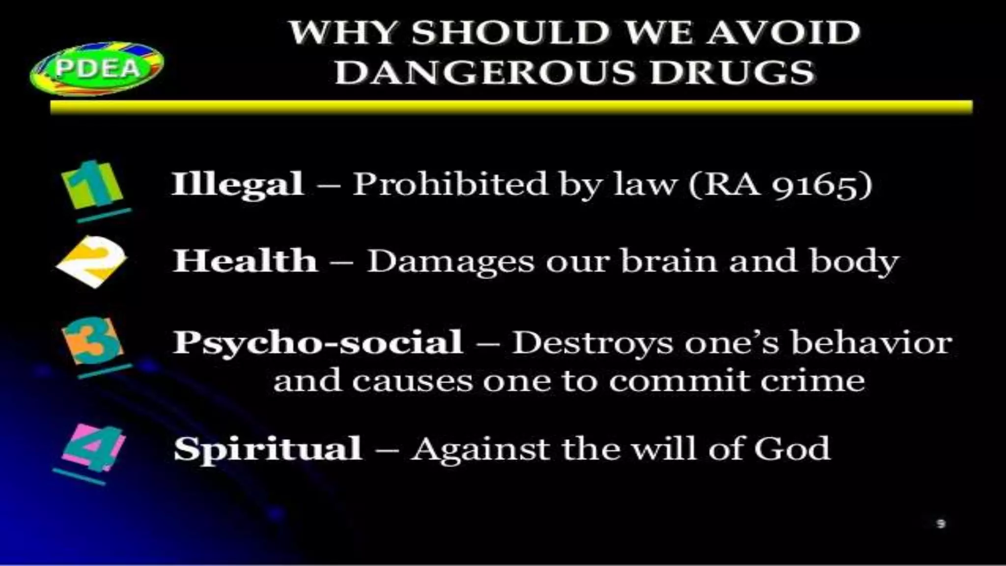 Dangerous drugs ppt