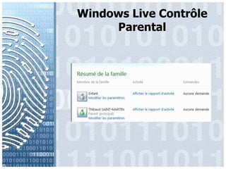 Windows Live Contrôle Parental