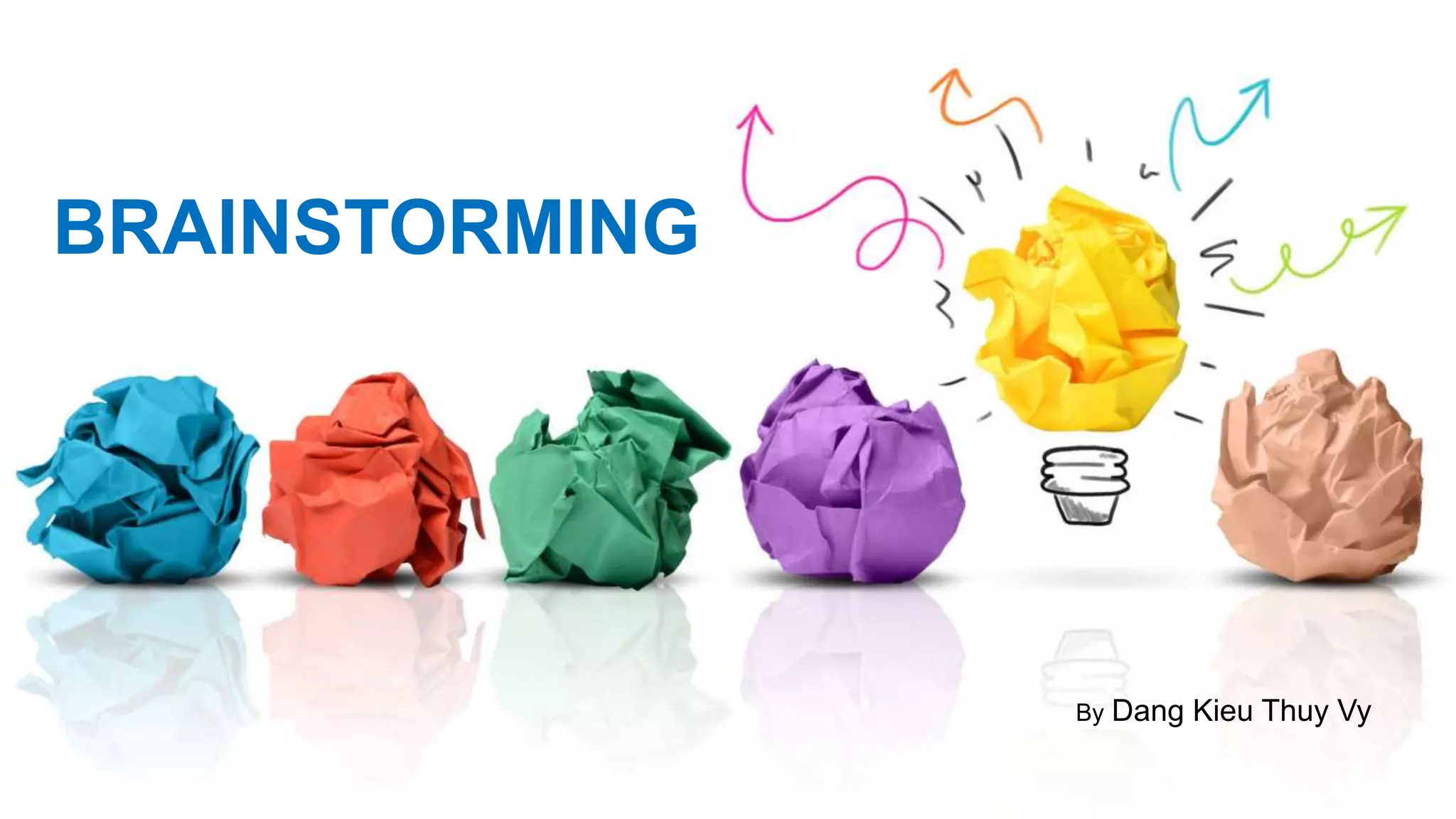 BRAINSTORMING
By Dang Kieu Thuy Vy
 