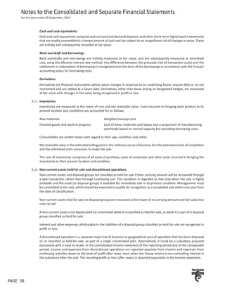 Readily Convertable Dangote flour mill annual report 2015 | PDF