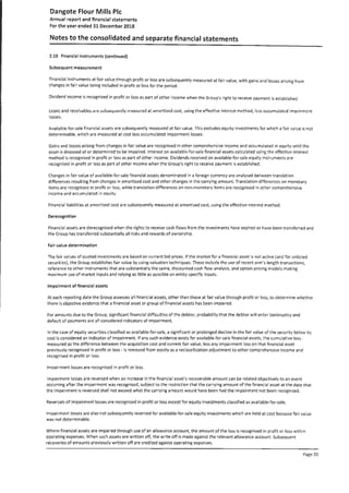 Dangote Flour Mill annual report 2018