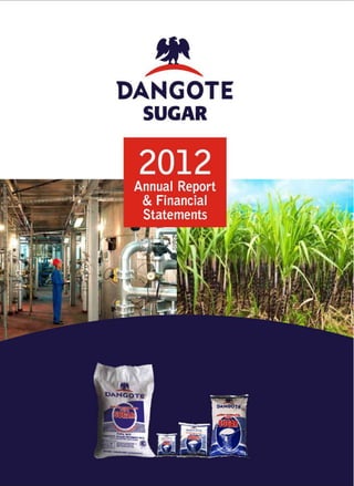 Dangote Sugar annual report 2012