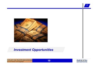 19
Investment Opportunities
7
 