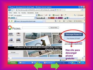 Haz clic para descargar picasa gratuito