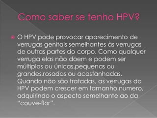 Dani apresenta HPV sintomas e prevenções 