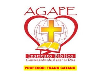 PROFESOR: FRANK CATANO
 