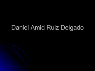 Daniel Amid Ruiz Delgado 