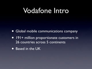 Daniel Appelquist @ FOWA Feb 07
