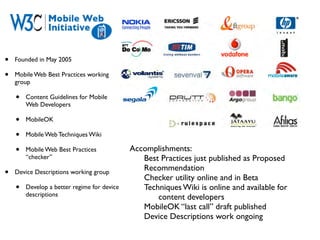 Daniel Appelquist @ FOWA Feb 07