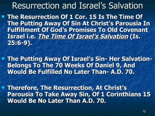 Daniel Chapter 12 And The Time Of The Resurrection | PPT