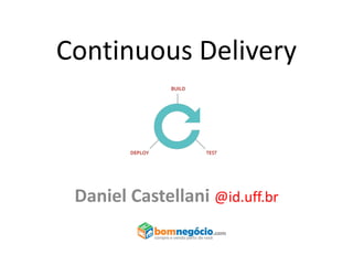 Continuous Delivery

Daniel Castellani @id.uff.br

 