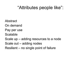 “Attributes people like”: Abstract 