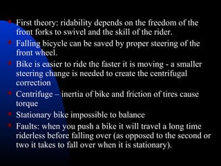 The Physics of Bicycles | PPT
