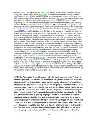 Daniel 10 Commentary