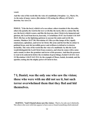 Daniel 10 Commentary