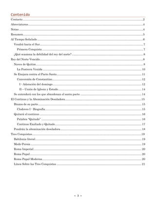 ~ 3 ~
Contenido
Contacto ....................................................................................................