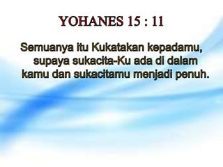 GerejaKu Menikmati Hidup