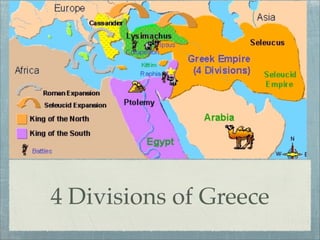 4 Divisions of Greece
 