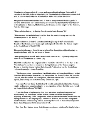 Daniel 7 1 14 commentary | PDF