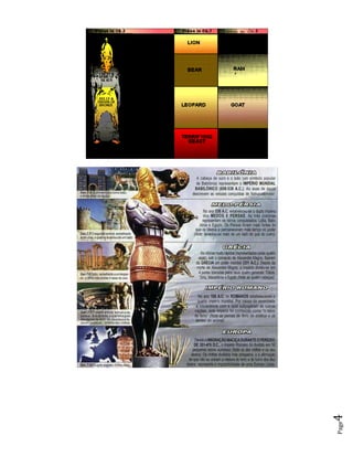 The first vision-one of four described between 7 through 12 is the most comprehensive. The other three visions go into greater detail, but he didn’t. 2Daniel spake and said, I saw in my vision by night, and, behold, the four winds of the heaven strove upon the great sea. <br />Soon after Belshazzar came to power, Daniel dreamed a very disturbing dream. He wrote it down and told what he saw. The first thing he saw was four winds striving on the great sea. These winds correspond to the four horsemen of Revelation 6 and Zechariah 6:5, "These are the four spirits of the heavens, which go forth from standing before the Lord of all the earth." The great sea represents the human masses in the last days. "The waters which thou sawest, ...are peoples, and multitudes, and nations, and tongues," Revelation 17:15. One interpretation.