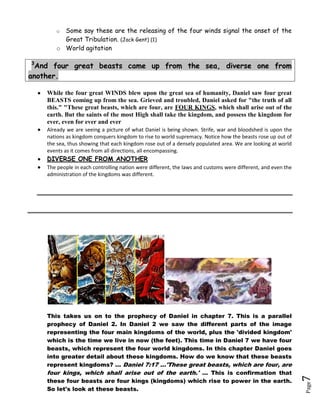 The Mediterranean Sea. Each of the empires mentioned in this vision border on this SEA