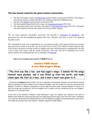 Sometimes the sea is used as a picture of Gentile nations: Psalms 74:13; 89:9; Isaiah 57:20, Revelation 17:15, Isaiah 17:12