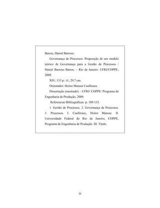 Daniel Barros Msc Coppe 2009