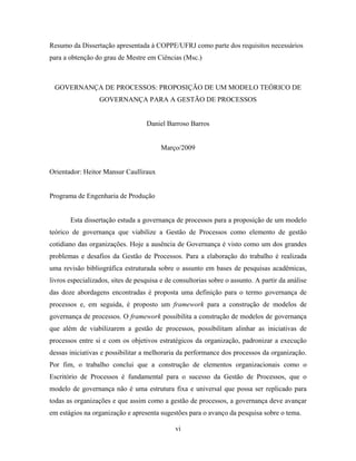 Daniel Barros Msc Coppe 2009