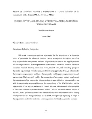 Daniel Barros Msc Coppe 2009