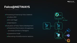 stackconf 2026: Real Time Threat Detection with Falco by Daniel Bodky | PDF
