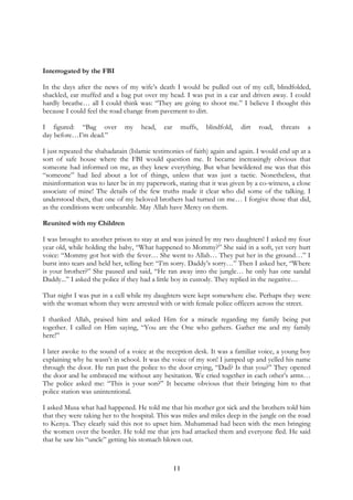 My Imprisonment - Daniel Maldonado