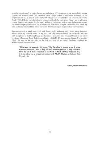 My Imprisonment - Daniel Maldonado