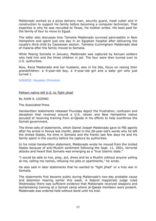 My Imprisonment - Daniel Maldonado