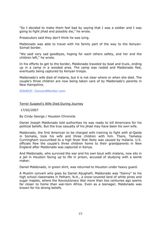 My Imprisonment - Daniel Maldonado