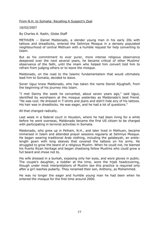 My Imprisonment - Daniel Maldonado