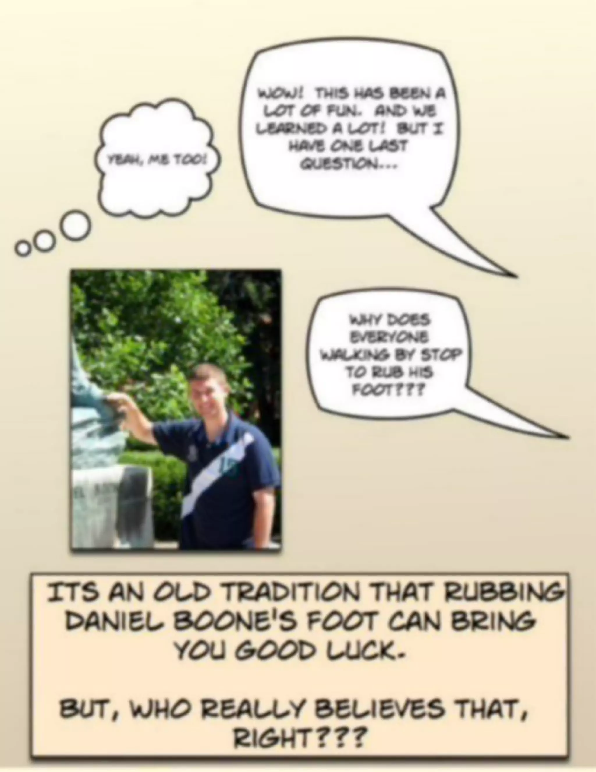 Daniel boone comic
