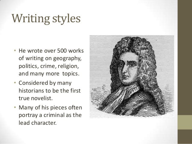 daniel defoe eng102 6pm daniel defoe works