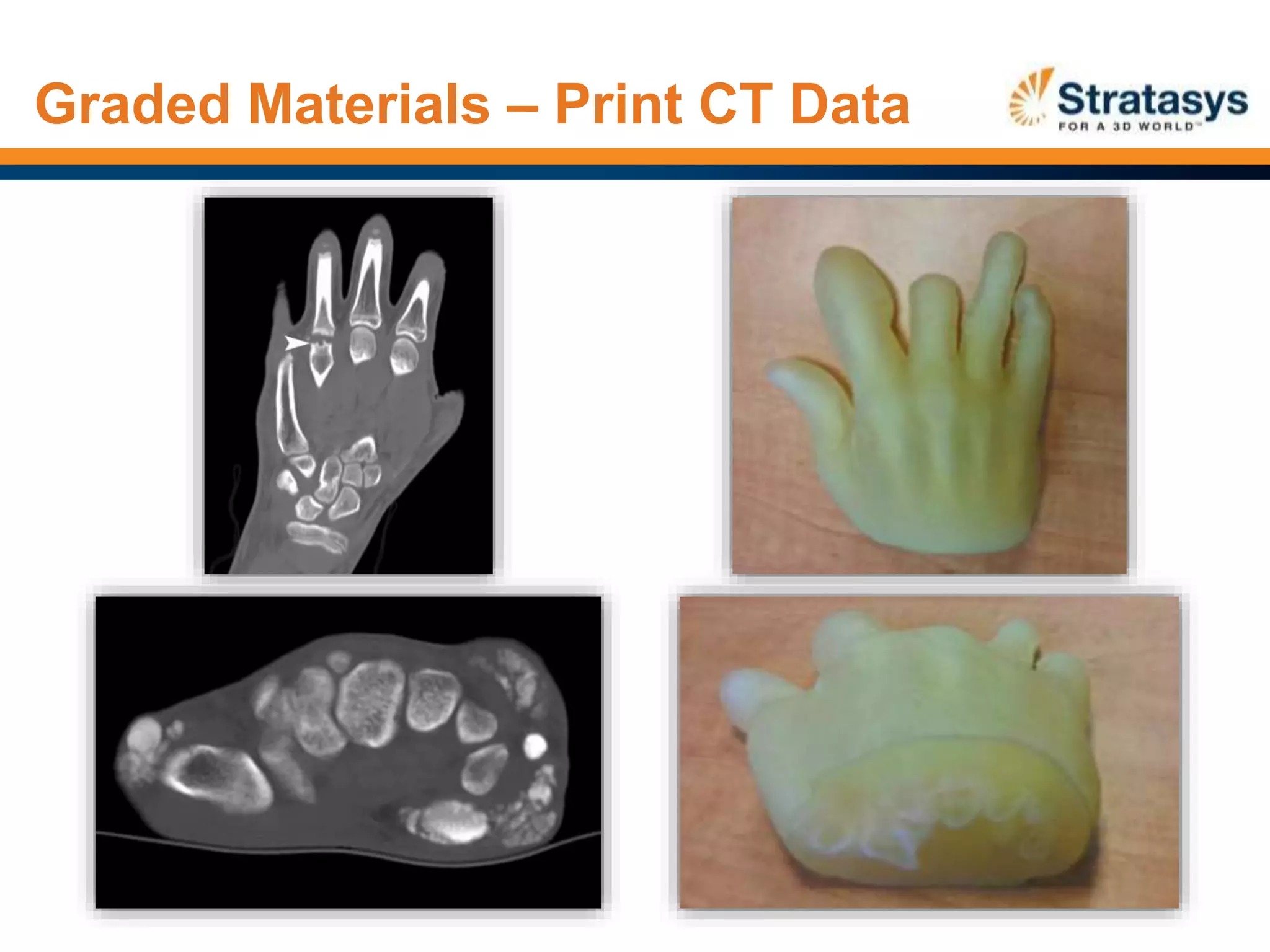 Graded Materials – Print CT Data
 