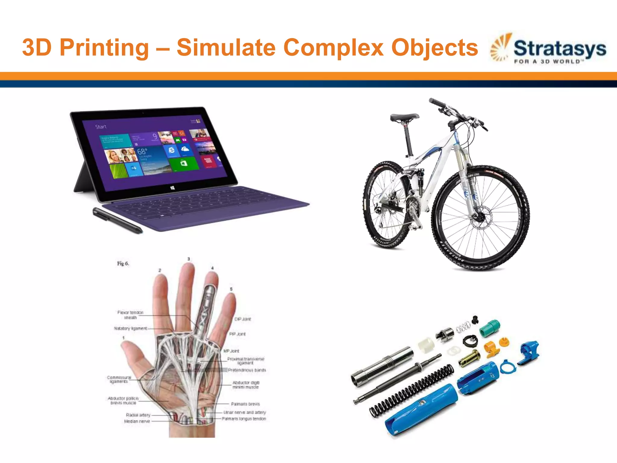 3D Printing – Simulate Complex Objects
 