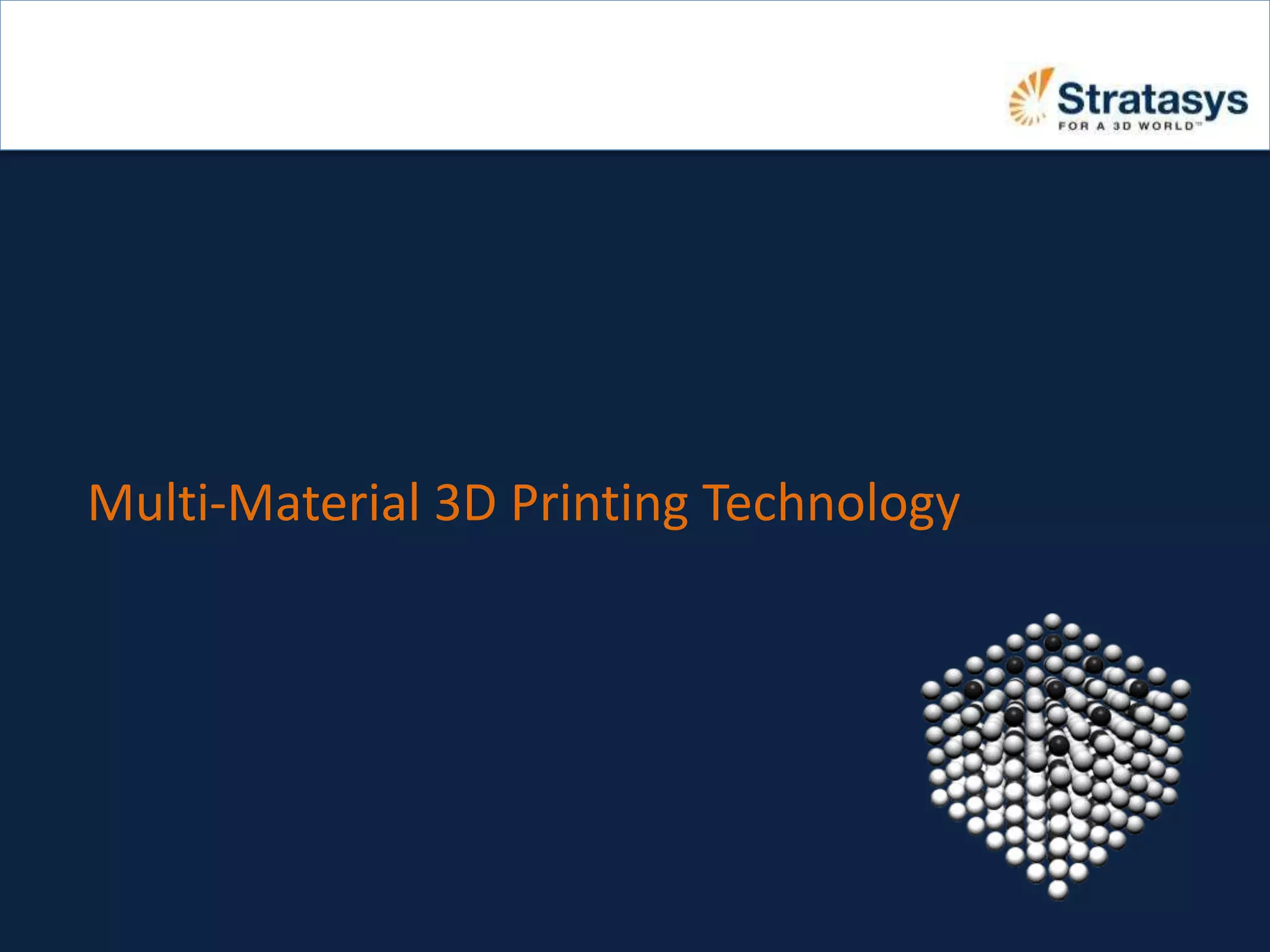 Multi-Material 3D Printing Technology
 