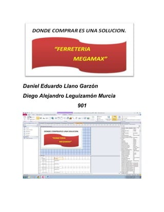 Daniel Eduardo Llano Garzón
Diego Alejandro Leguizamón Murcia
901
 