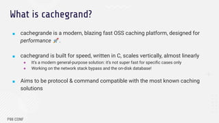 cachegrand: A Take on High Performance Caching | PDF