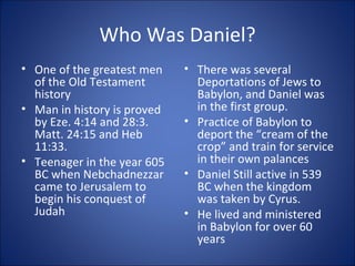 Daniel introduction | PPT